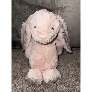 Jellycat Blossom Blush Bunny Medium 12" Soft Floral Plush‎ Toy RETIRED